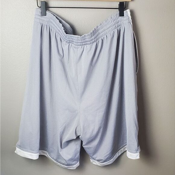 Nike Gray & White Nike Basketball Shorts - Picture 2 of 6